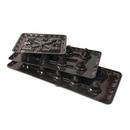 Rectorseal Black 28 x 4-1/4 in. Condensate Drain Pan in Black 