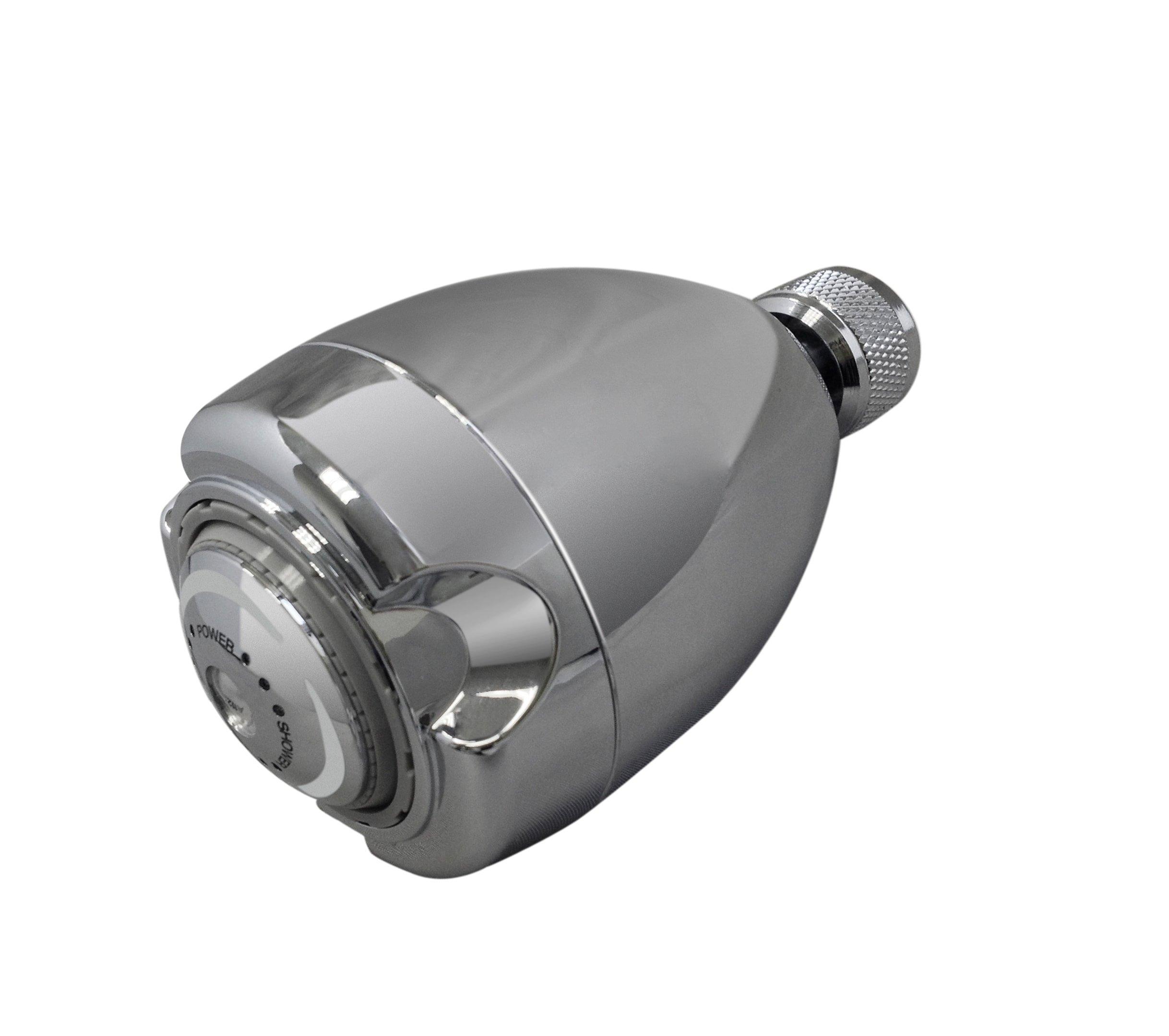 Niagara Polished Chrome Multi Function Jet and Massage Showerhead 