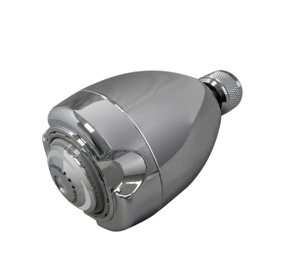 Niagara Polished Chrome Multi Function Adjustable H2Okinetic&reg;, Full, Jet and Massage Showerhead 