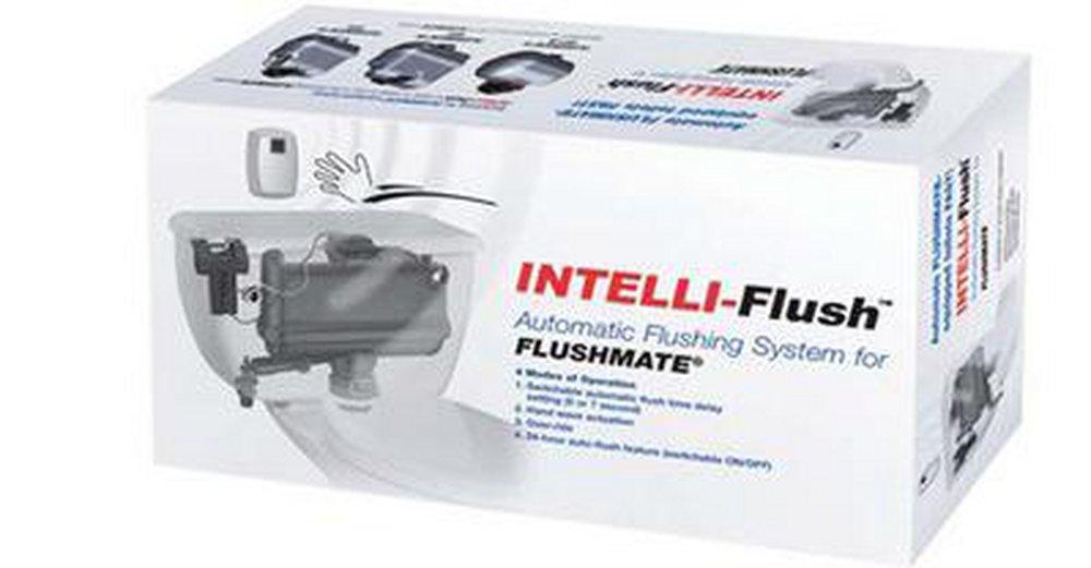 Flushmate Polished Chrome Wall Mount Battery Power Sensor 