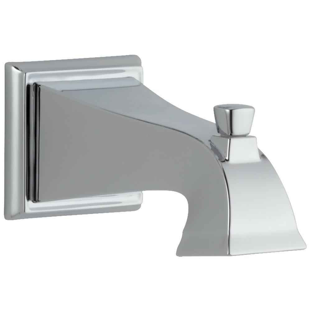 Delta Faucet Chrome 7-1/2 in. Pull-Up Diverter Tub Spout 