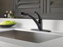 Delta Faucet Polished Chrome Single Handle Pull Out Kitchen Faucet 