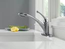Delta Faucet Polished Chrome Single Handle Pull Out Kitchen Faucet 
