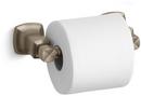 Wall Mount Toilet Tissue Holder in Vibrant Brushed Bronze
