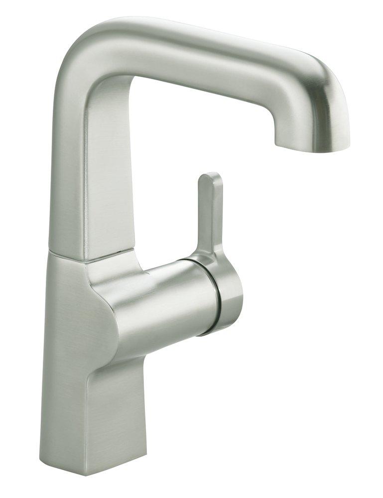 KOHLER Vibrant&reg; Stainless Single Handle Kitchen Faucet 