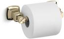 Wall Mount Toilet Tissue Holder in Vibrant French Gold