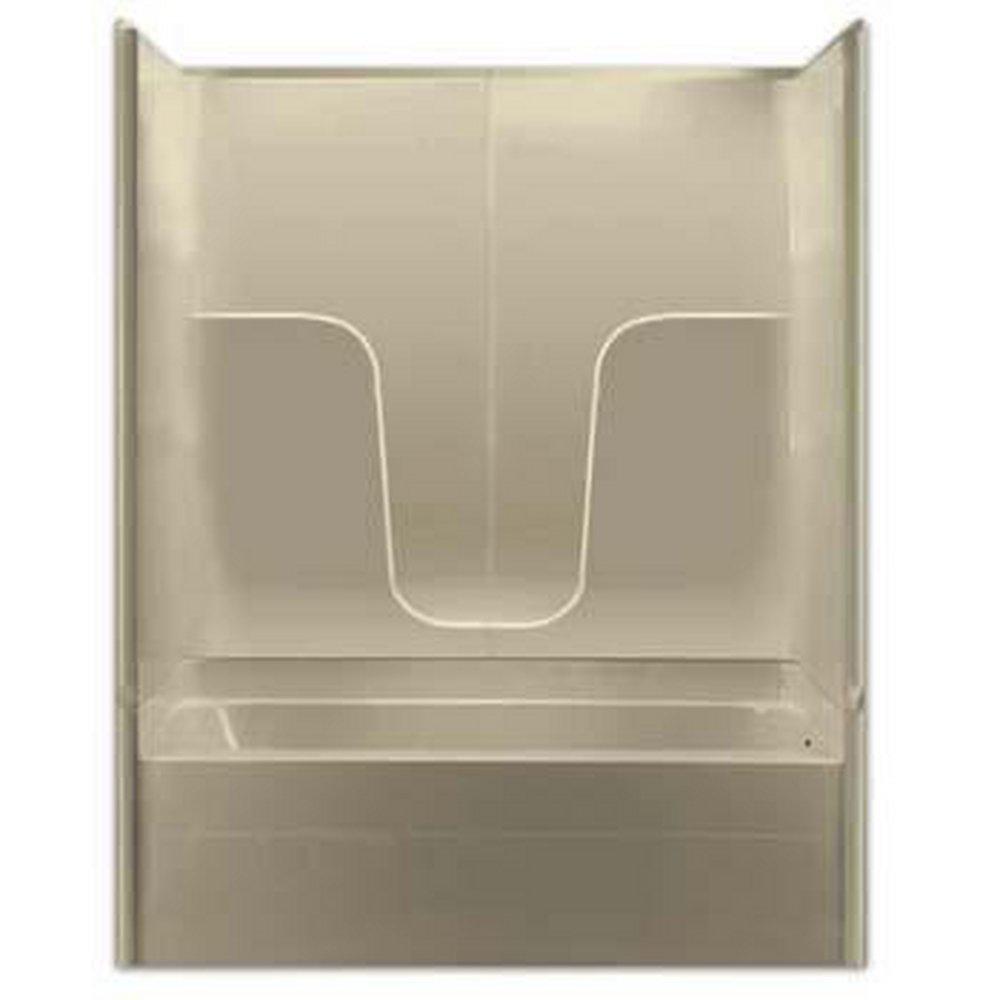 Aquarius Industries White 60 x 32-1/2 in. Tub & Shower Unit 