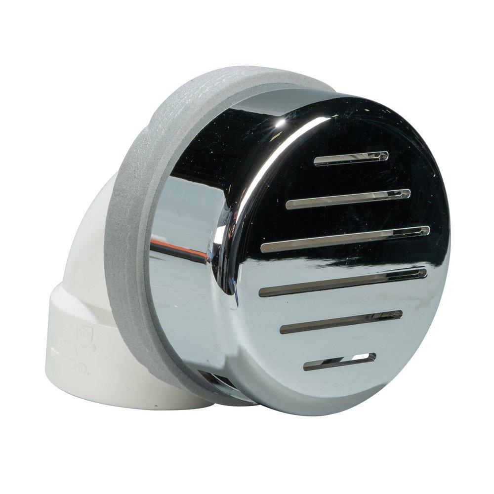 AB & A&trade; Chrome Plastic Push-Pull Drain 