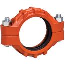 Tyco Orange Painted Flexible Coupling with A Gasket 