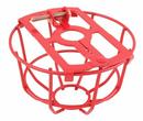 1/2 in. 2-Piece Head Guard in Red