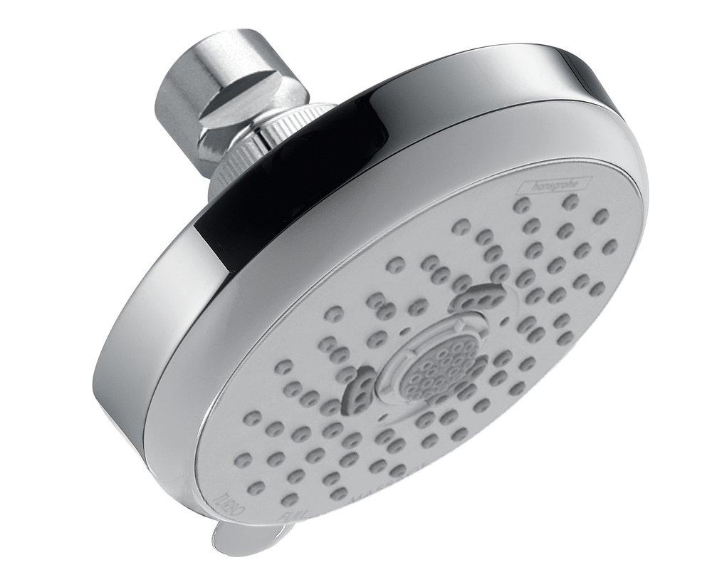 Hansgrohe Polished Chrome Multi Function Full, Intense Turbo and Pulsating Massage Showerhead 