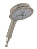 Multi Function Hand Shower in Brushed Nickel (Shower Hose Sold Separately)