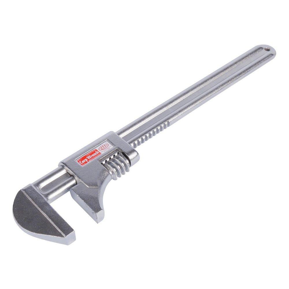 REED Silver Adjustable Wrench 