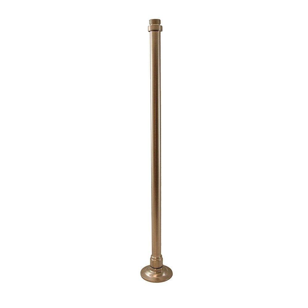 Jones Stephens Brushed Nickel Ceiling Mount Shower Arm 