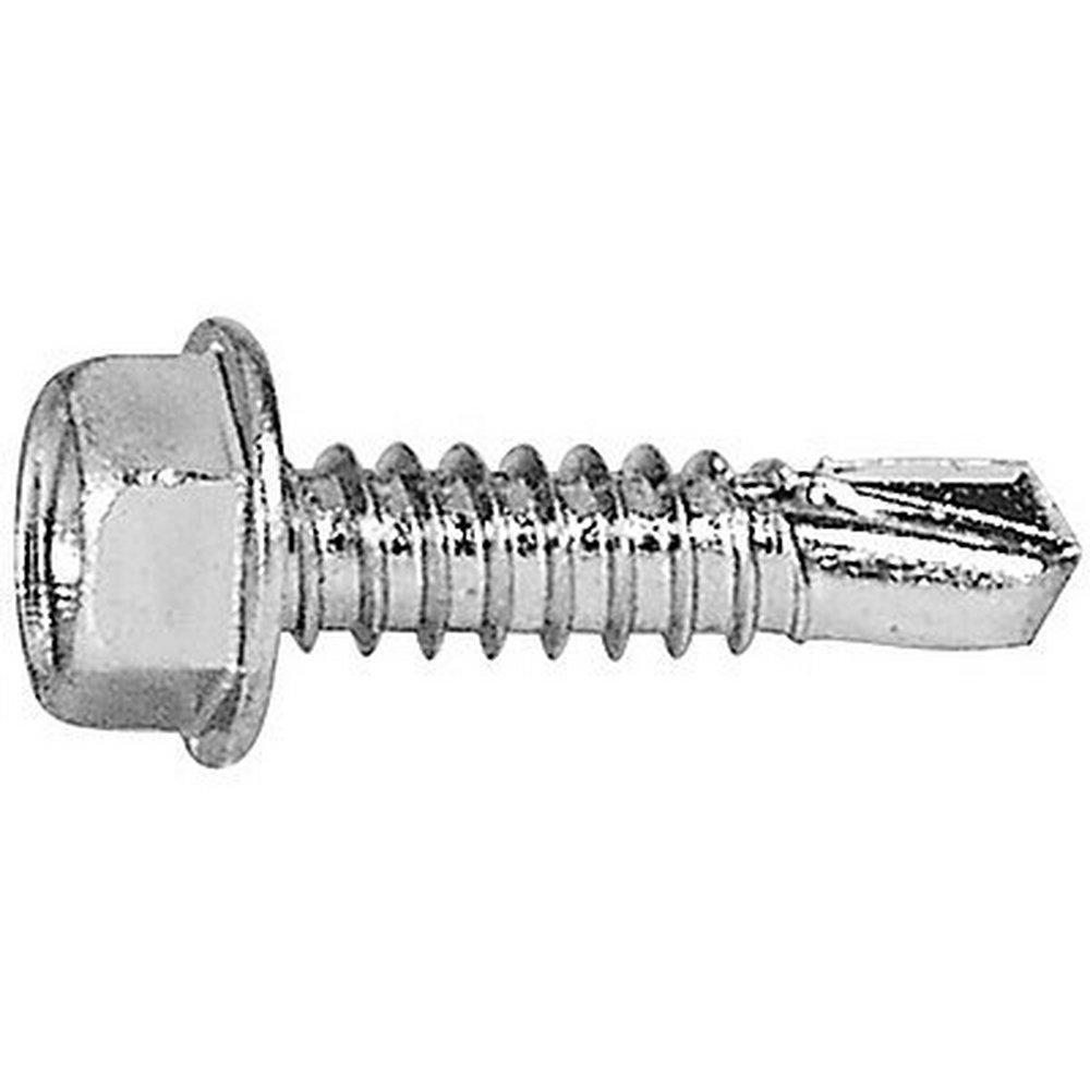 14 mm Zinc Plated Hex Washer Head Self-Drilling & Tapping Screw 