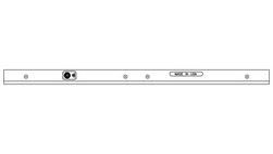 48 in. Trench Rail