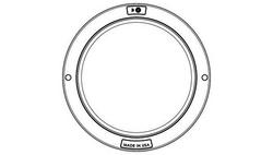 29-1/2 x 4 in. Iron Ring