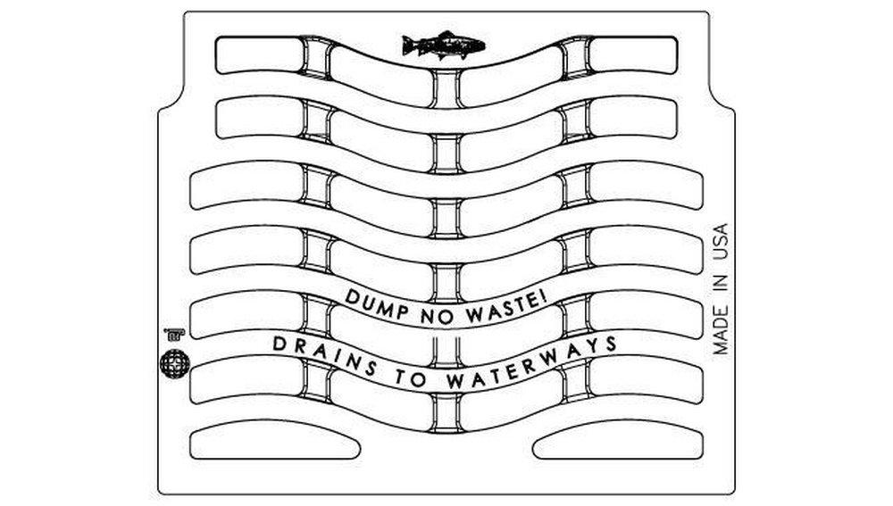 EJ Grey 18-5/8 in. Catch Basin Curb Inlet 