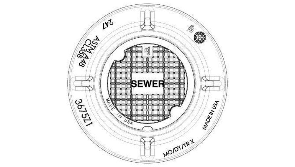 EJ 3675Z 3675A2 Solvent Weld CV ASY 