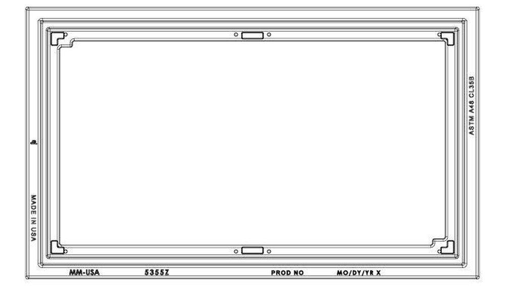 EJ 5355Z UND Frame 3-1/4 