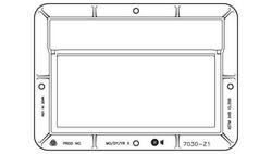 Gray Iron Single Inlet Frame