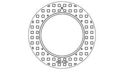 34 in. Reversible Frame