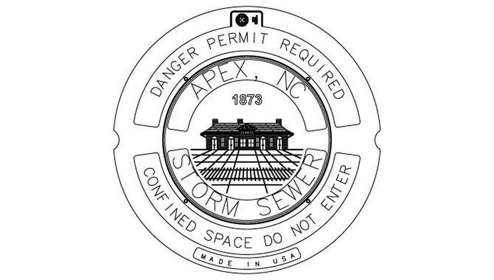 EJ Grey Storm Solvent Weld Cover 