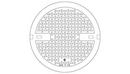 EJ Manhole Lid with Gasket 
