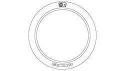 24-3/4 in. Flange Manhole Frame Non-Traffic Cover