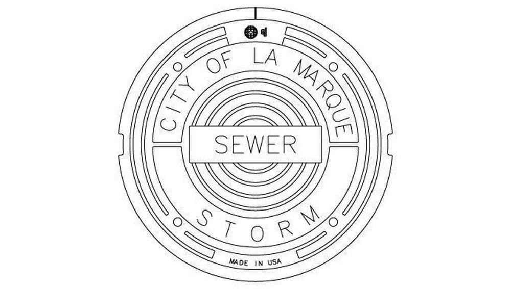EJ Natural Patina Storm Sewer Cover 