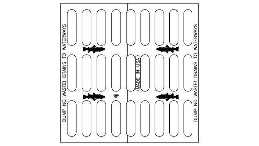 EJ 22-7/16 in. Roll Curb Grate 