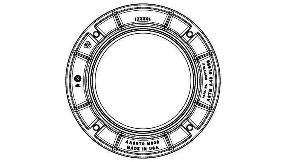 EJ 7 in. 1022Z1 Manhole Frame 