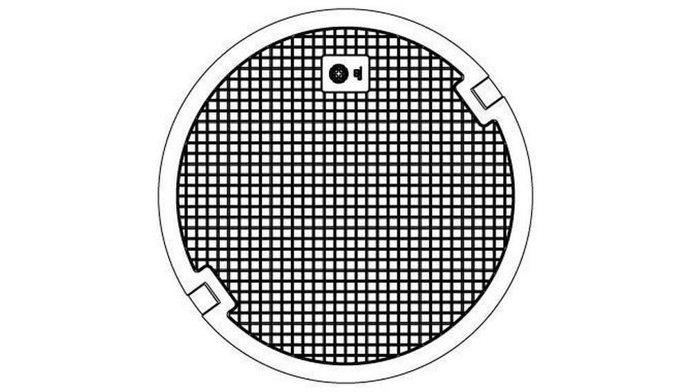 EJ Asphalt Black Frame and Cover 