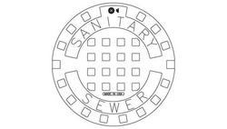 23 in. Manhole Lid
