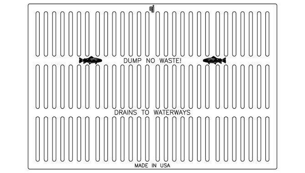 EJ 23-3/4 in. Wide Frame and Grate Assembly 