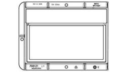 33-1/4 in. 2-Inlet Frame