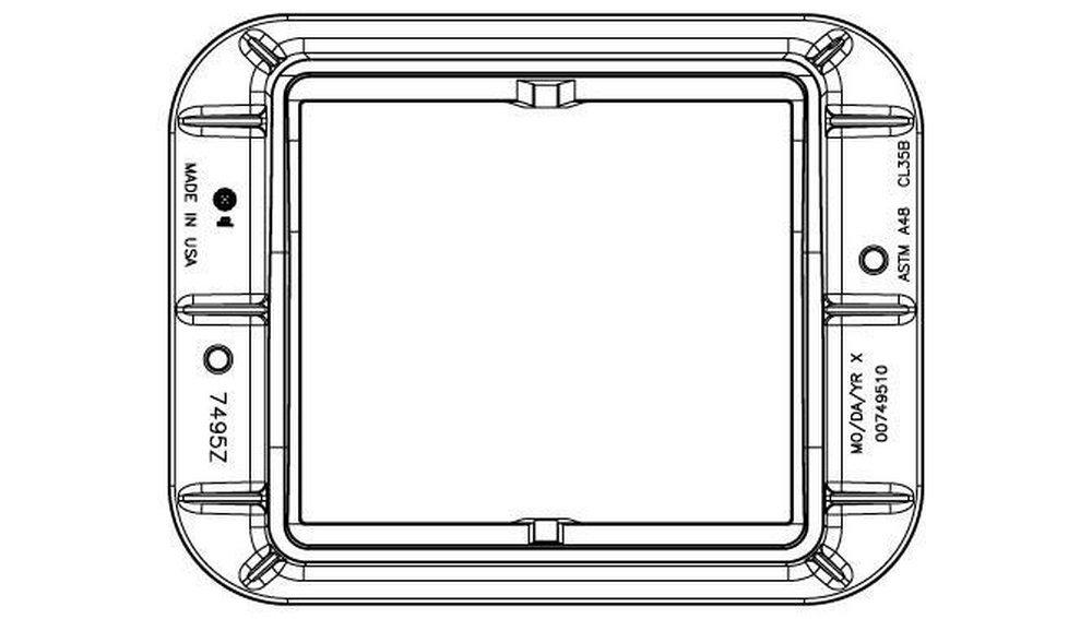 EJ Black Inlet Frame 