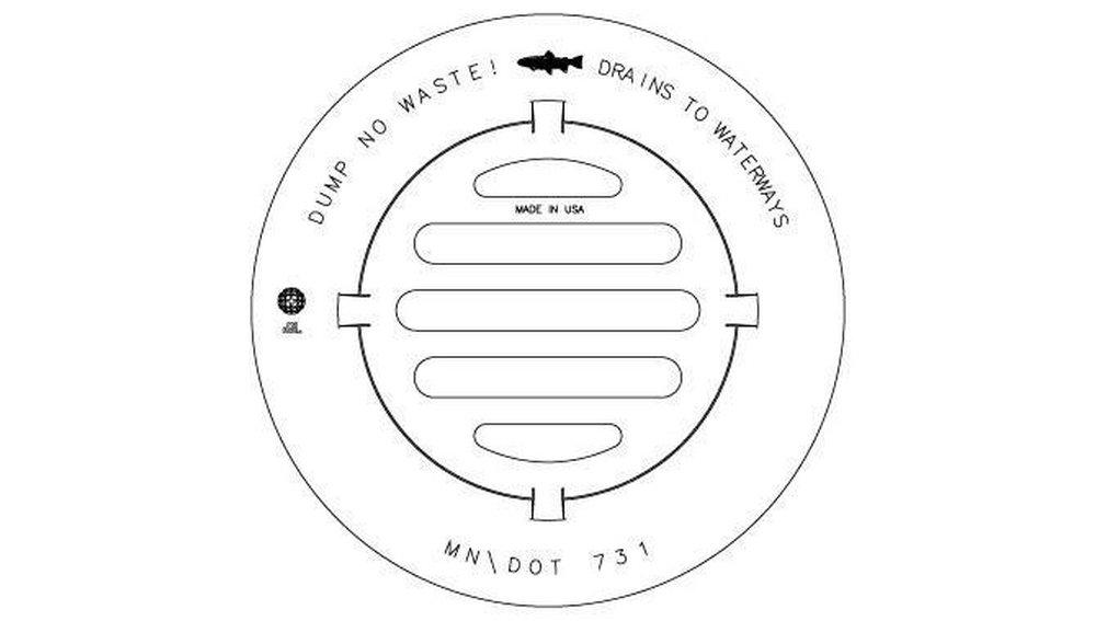 EJ Type 731 Ditch Grate 