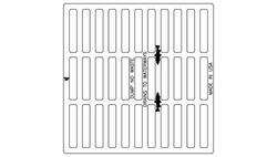 23-69/100 x 23-69/100 x 1-1/2 in. Frame and Grate
