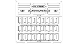 26 x 23-14/25 x 1-1/2 in. Catch Basin Curb Inlet