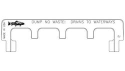 36 in. Catch Basin Curb Inlet with Back