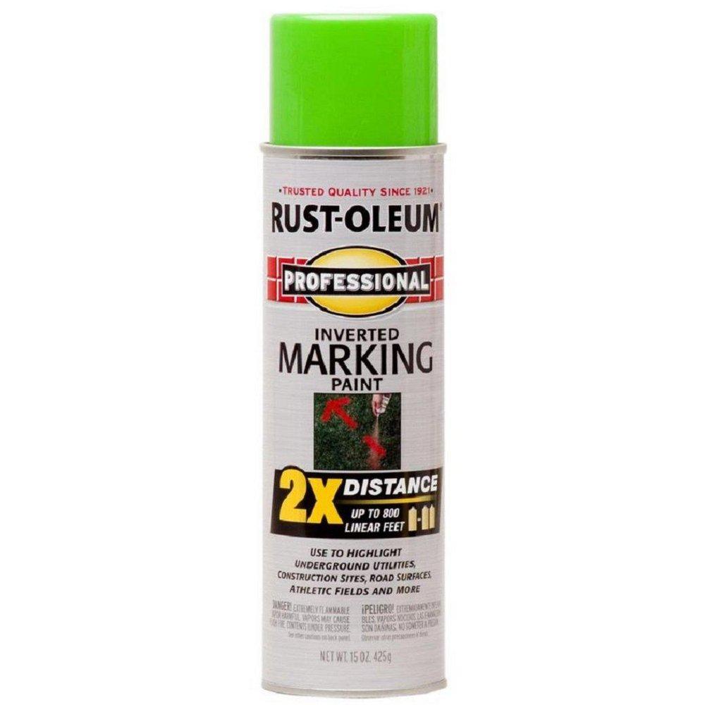 Aervoe Industries Fluorescent Green Marking Paint 