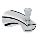 Wall-Mount Tub Spout with Diverter Polished Chrome