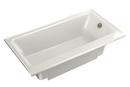 KOHLER White 60 x 32 in. Soaker Alcove Bathtub Right Drain 