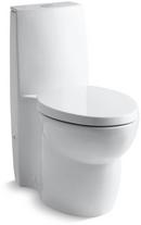 KOHLER White 1.6 gpf Elongated One Piece Toilet 