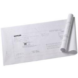 Under-Counter Install Kit for Kohler 1130/1168 Whirlpool or Bath