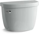 KOHLER Ice&trade; Grey 1.28 gpf Toilet Tank with Left-Hand Trip Lever 