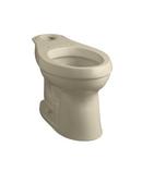 1.6 gpf Elongated Comfort Height Toilet Bowl in Almond