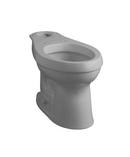 1.6 gpf Elongated Comfort Height Toilet Bowl in Ice Grey