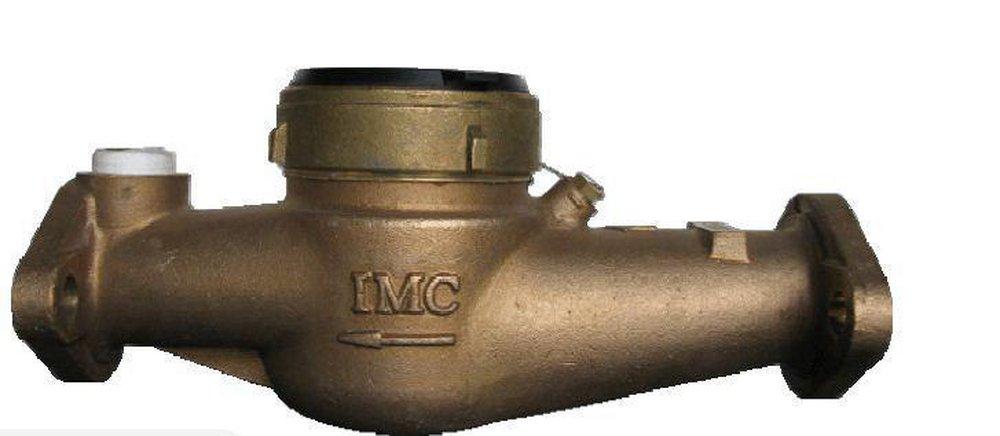 Infinity Metering Mechanical Joint Brass Water Meter with Plastic Top 